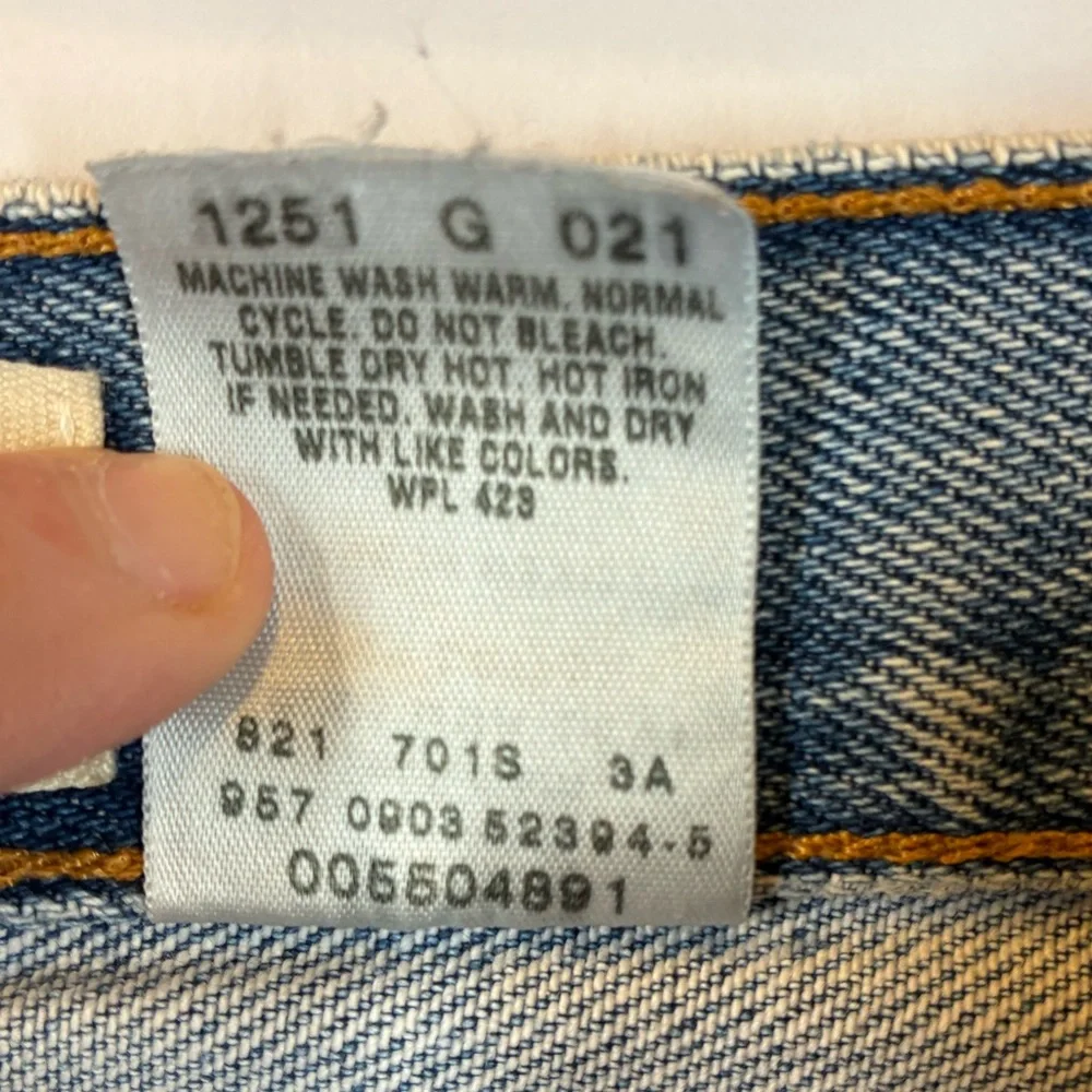 Levi's 550 Relaxed Fit Jeans Men’s 36x29 Light Wash Denim Classic